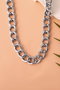 Heliophilia Silver Collar de Metal CK9932 Plata